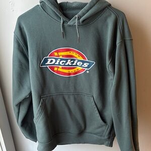 Dickies Men's Dark Green Logo Hoodie